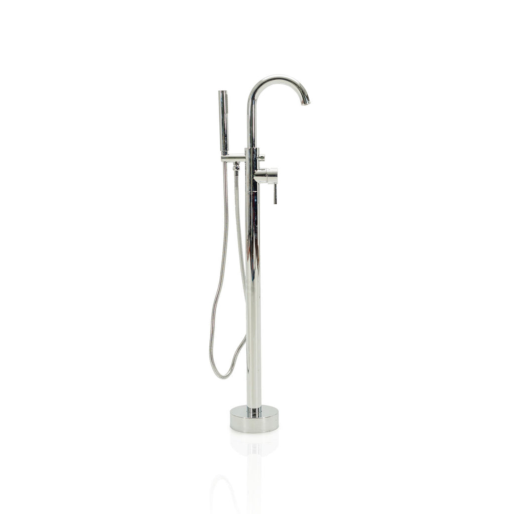Chrome Freestanding Bathtub - Faucet Only