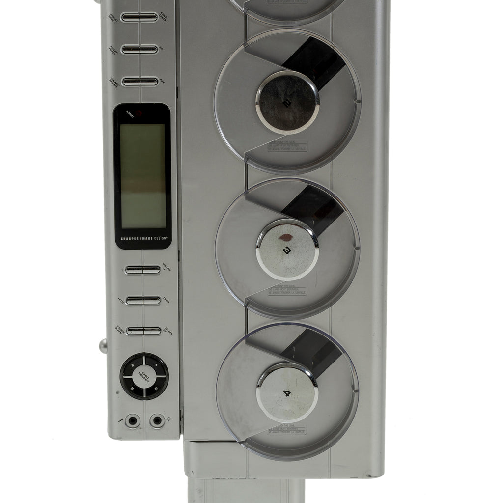 Vertical Standing CD Player and Speaker Set