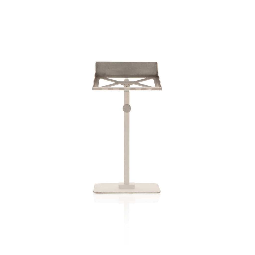 Industrial Grey Metal Podium