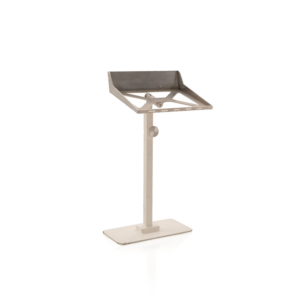 Industrial Grey Metal Podium