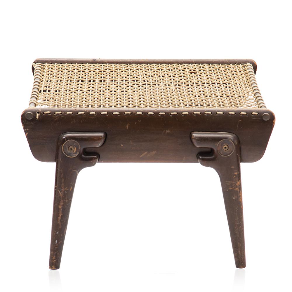 Wood and Rope Weave Table