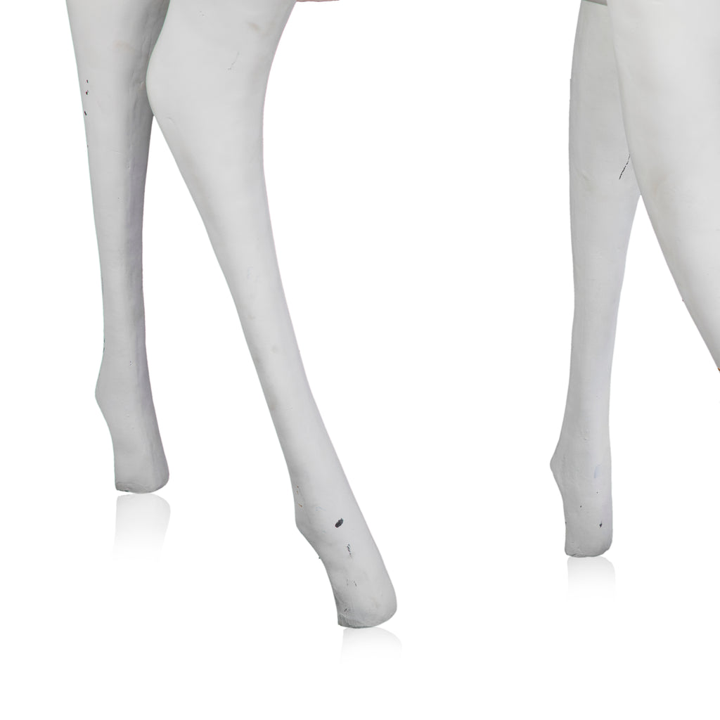 White Deer Statue