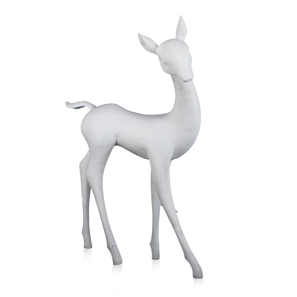 White Deer Statue