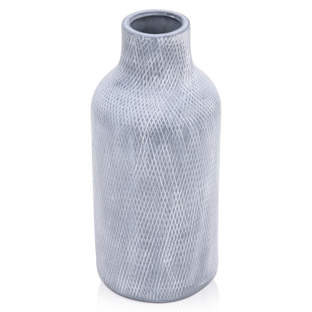 Blue Textured Bottle