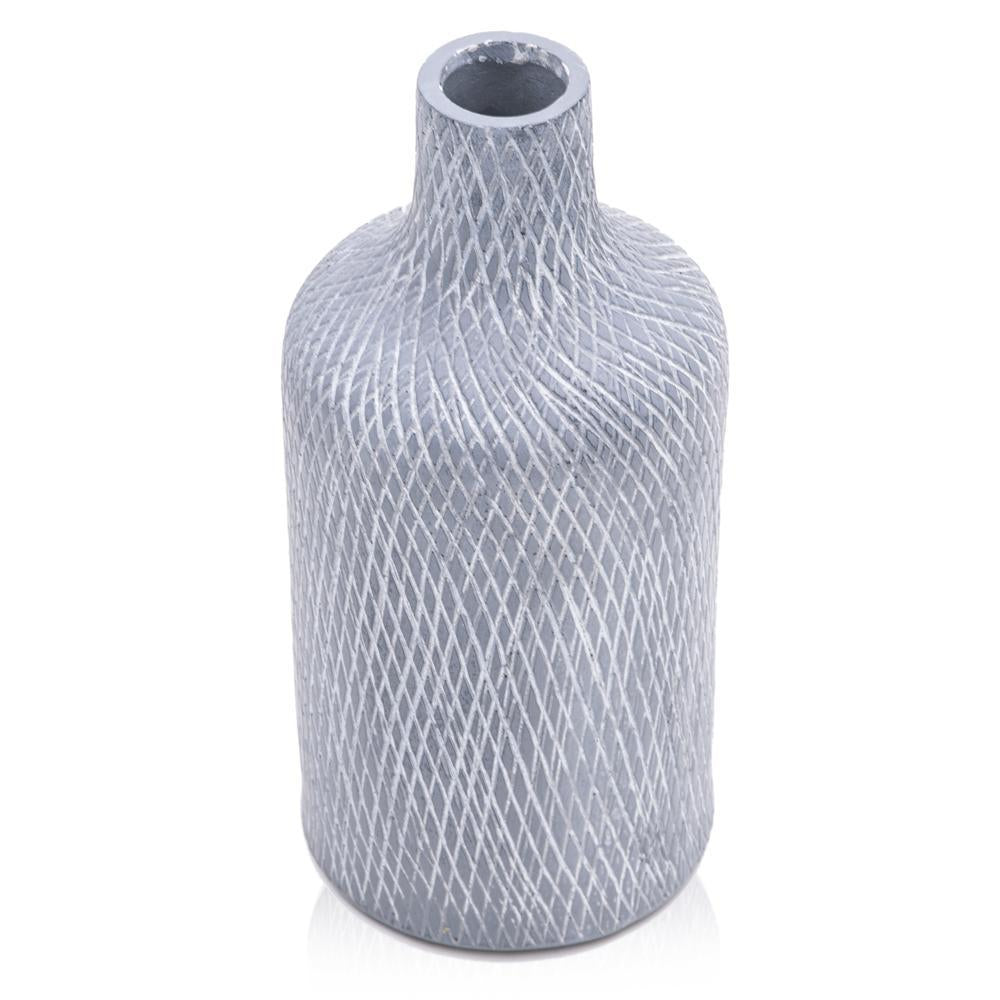 Blue Textured Bottle