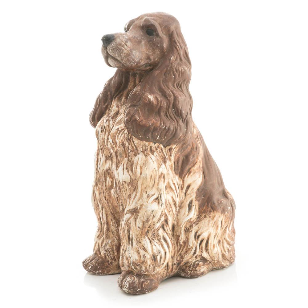 Lifesized Spaniel Sculpture