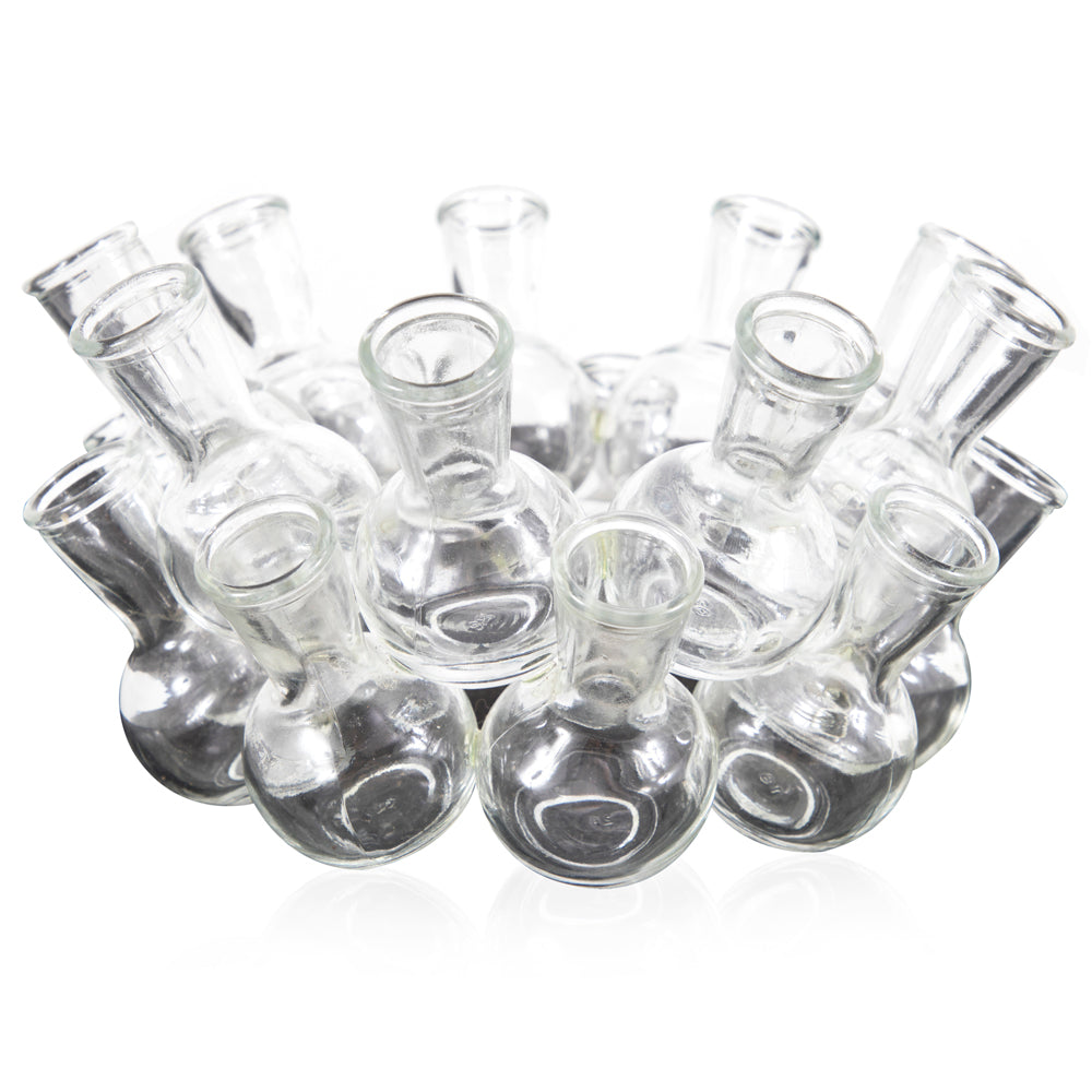 Clear Decorative Glass Jar Sculpture