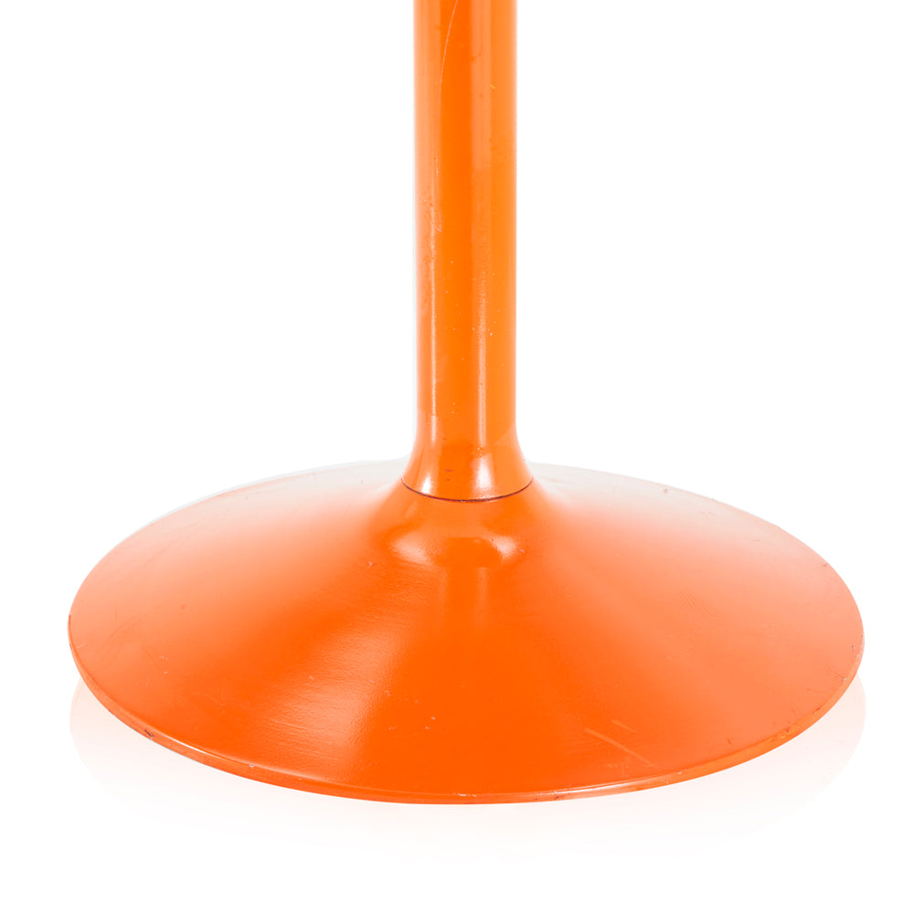 Orange Ball Grill on Tulip Base