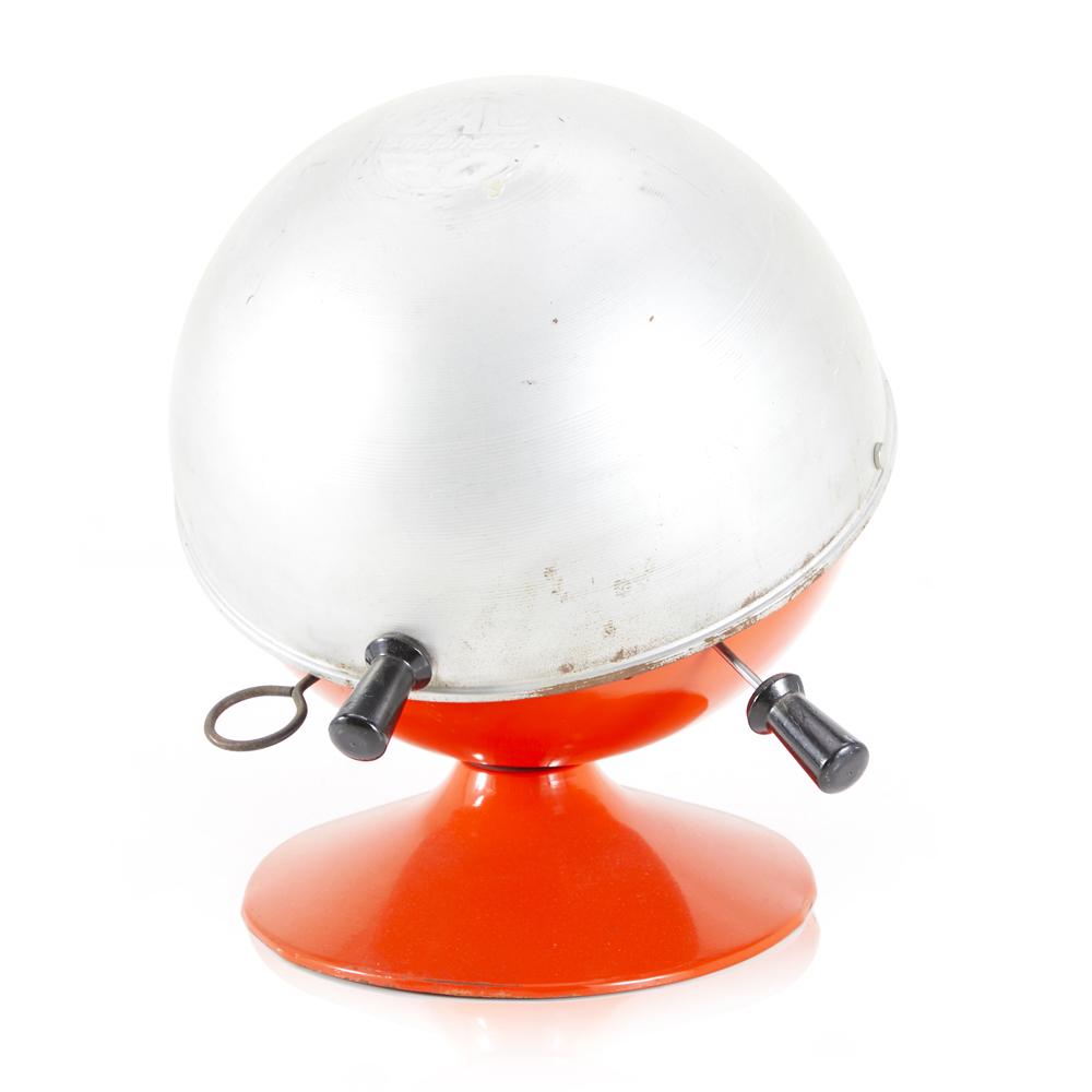 Small Orange Ball Shape Portable Grill