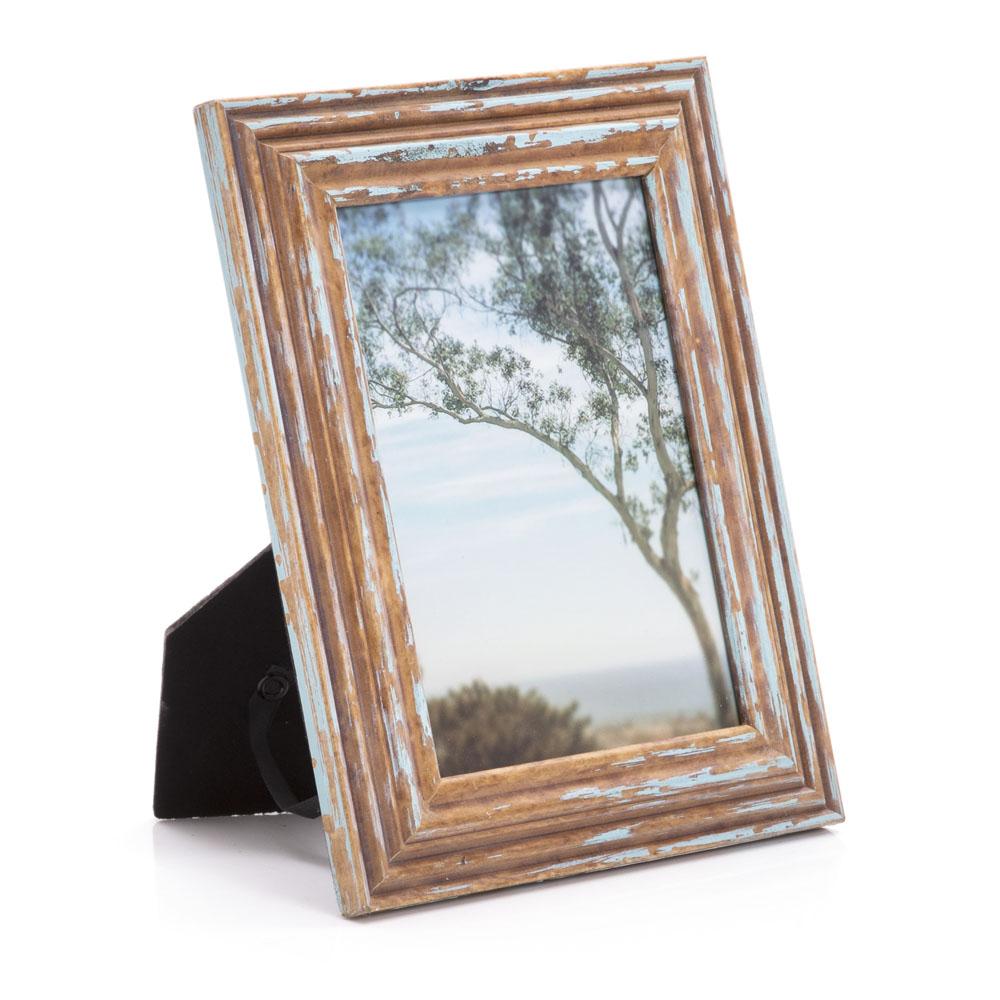 0932 (A+D) Blue Tree Blue Frame