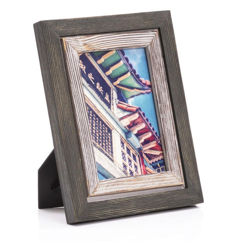 0941 (A+D) Red Roof Wood Frame