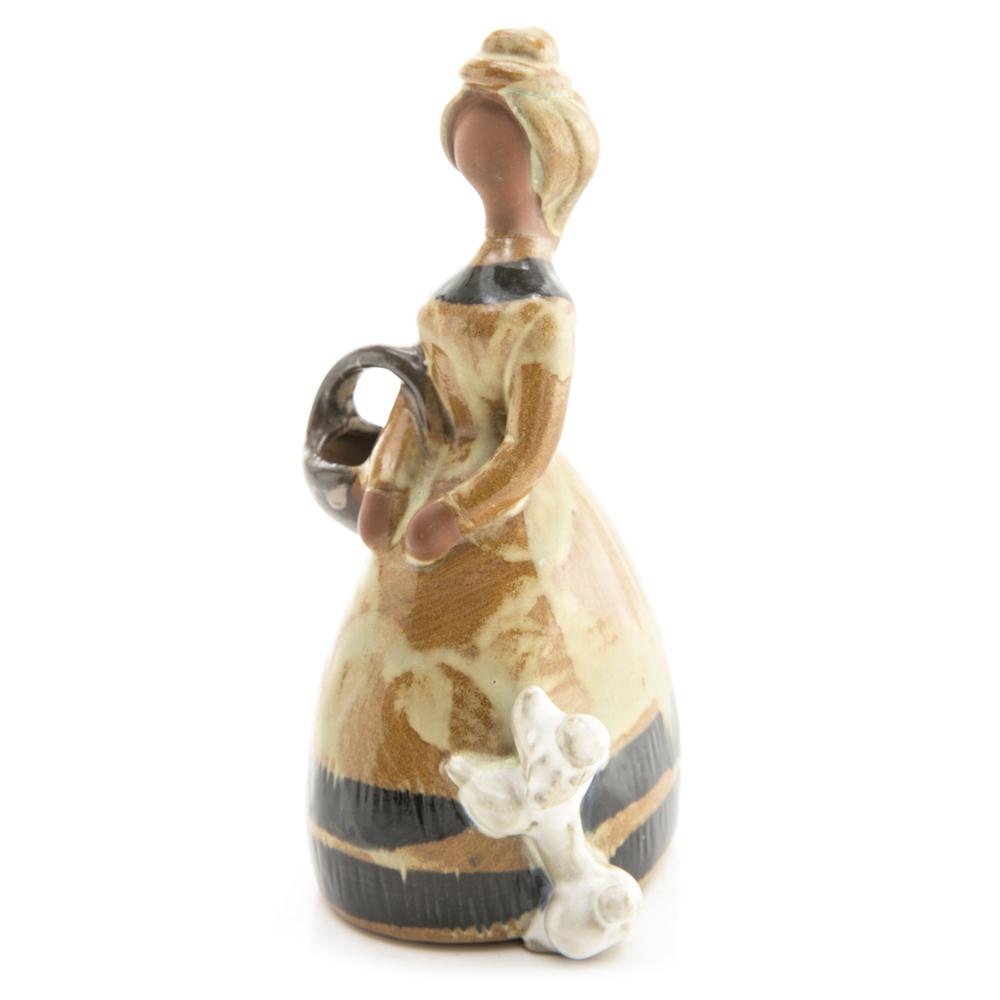 Terracotta Woman  Figurine (A+D)