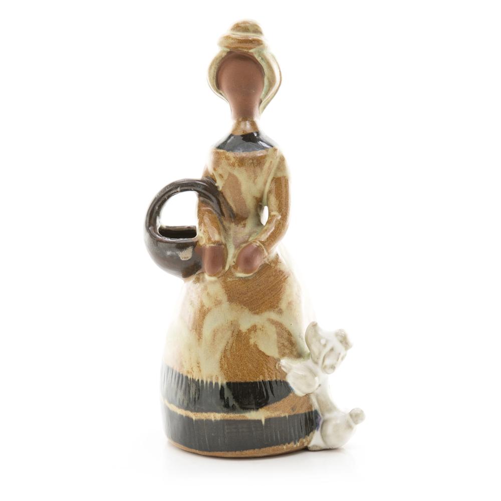 Terracotta Woman  Figurine (A+D)