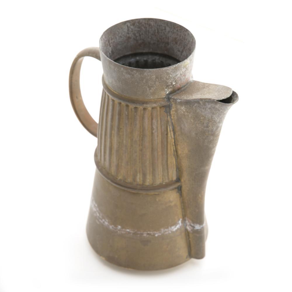 Gold Brass Rustic Jug (A+D)