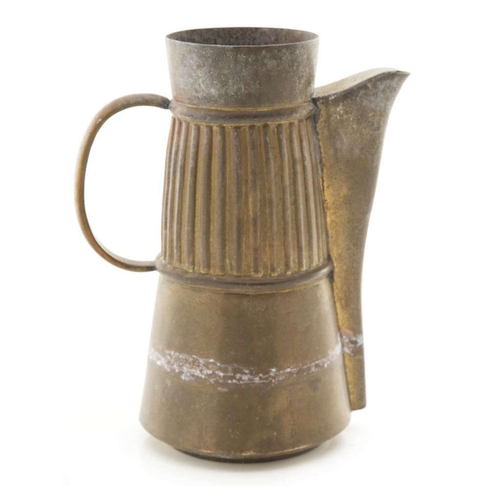 Gold Brass Rustic Jug (A+D)