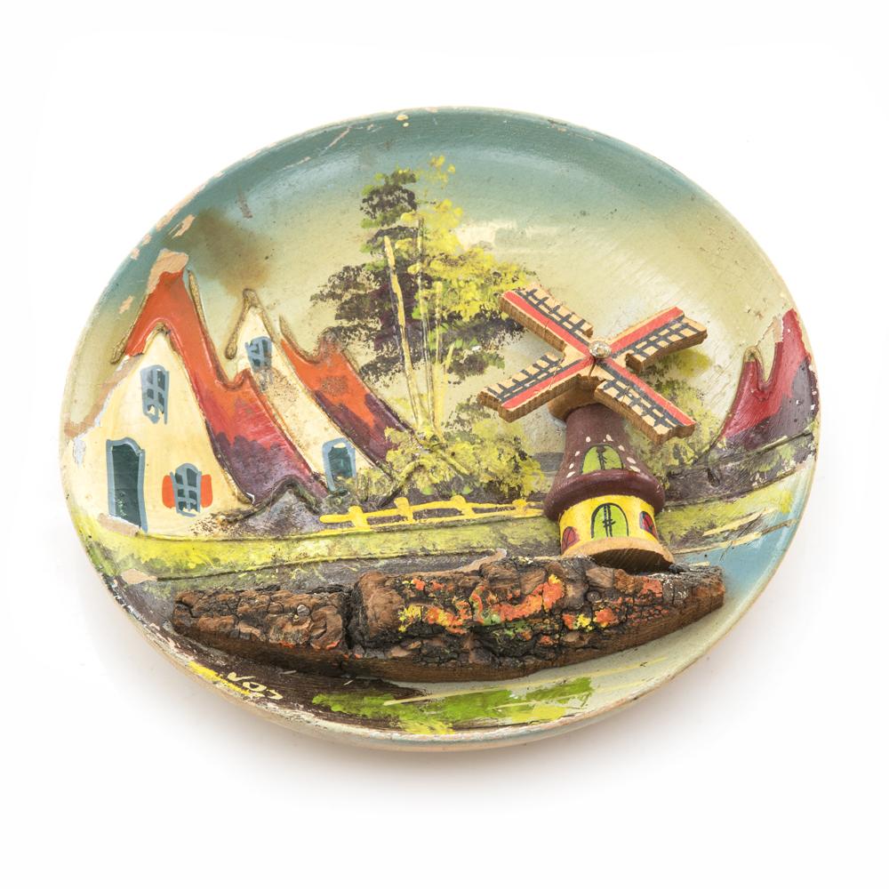 Multi Windmill Decorative Plate (A+D)