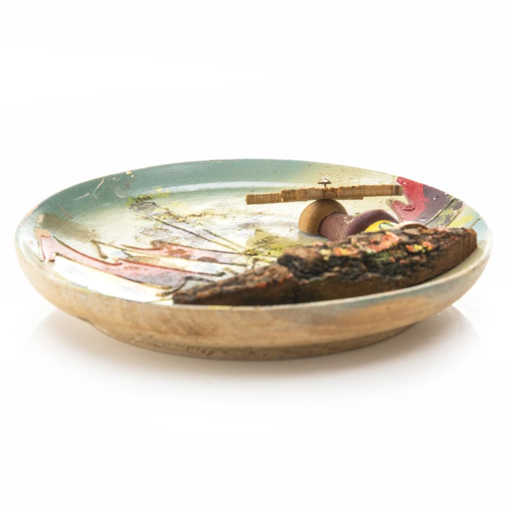 Multi Windmill Decorative Plate (A+D)