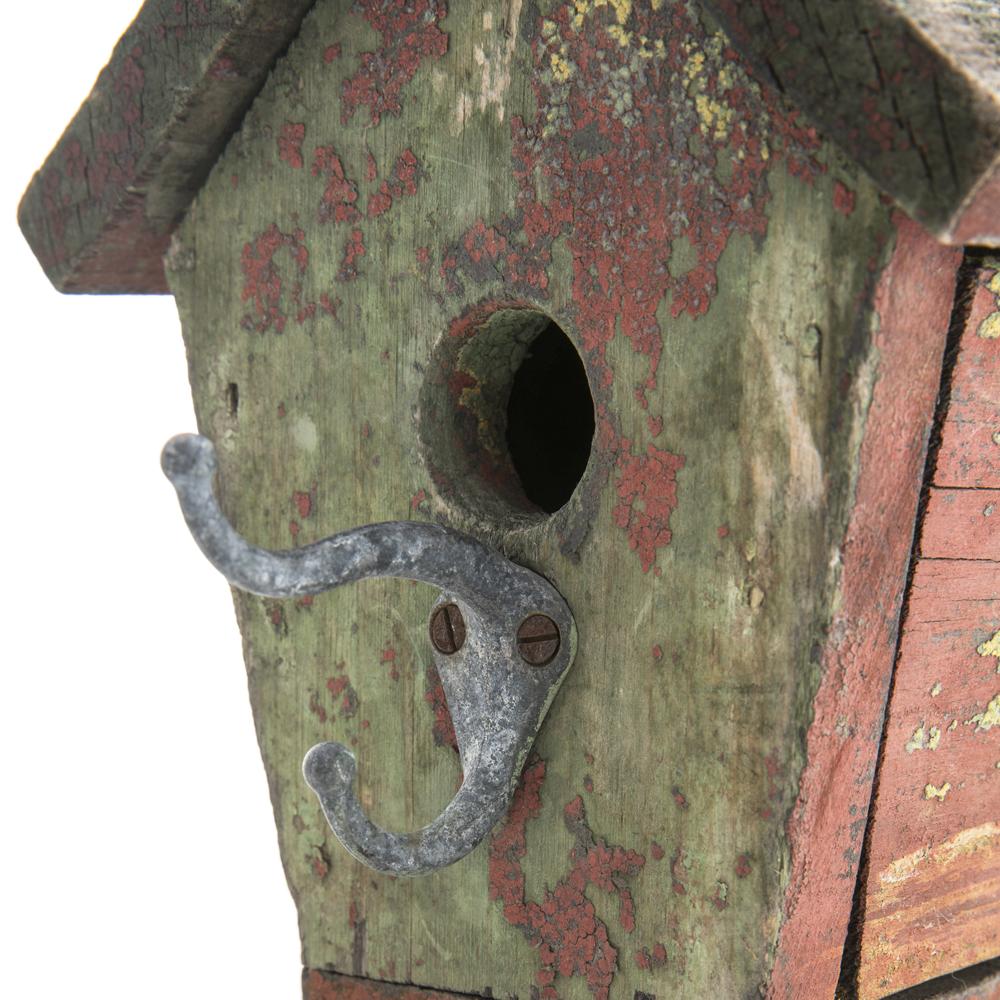 Green Rustic Bird House (A+D)