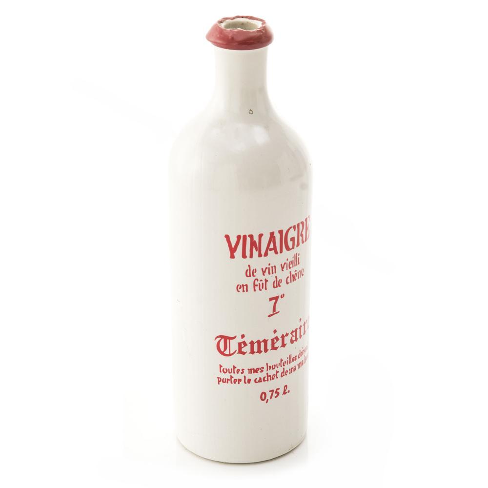 White Ceramic Rustic Bottle (A+D)