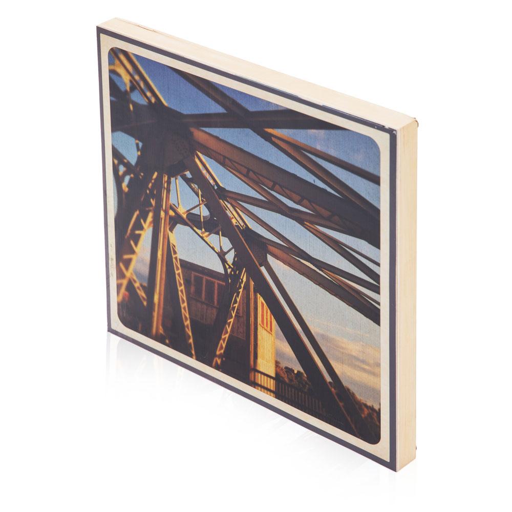 0805 (A+D) City Yellow Bridge (12" x 12")