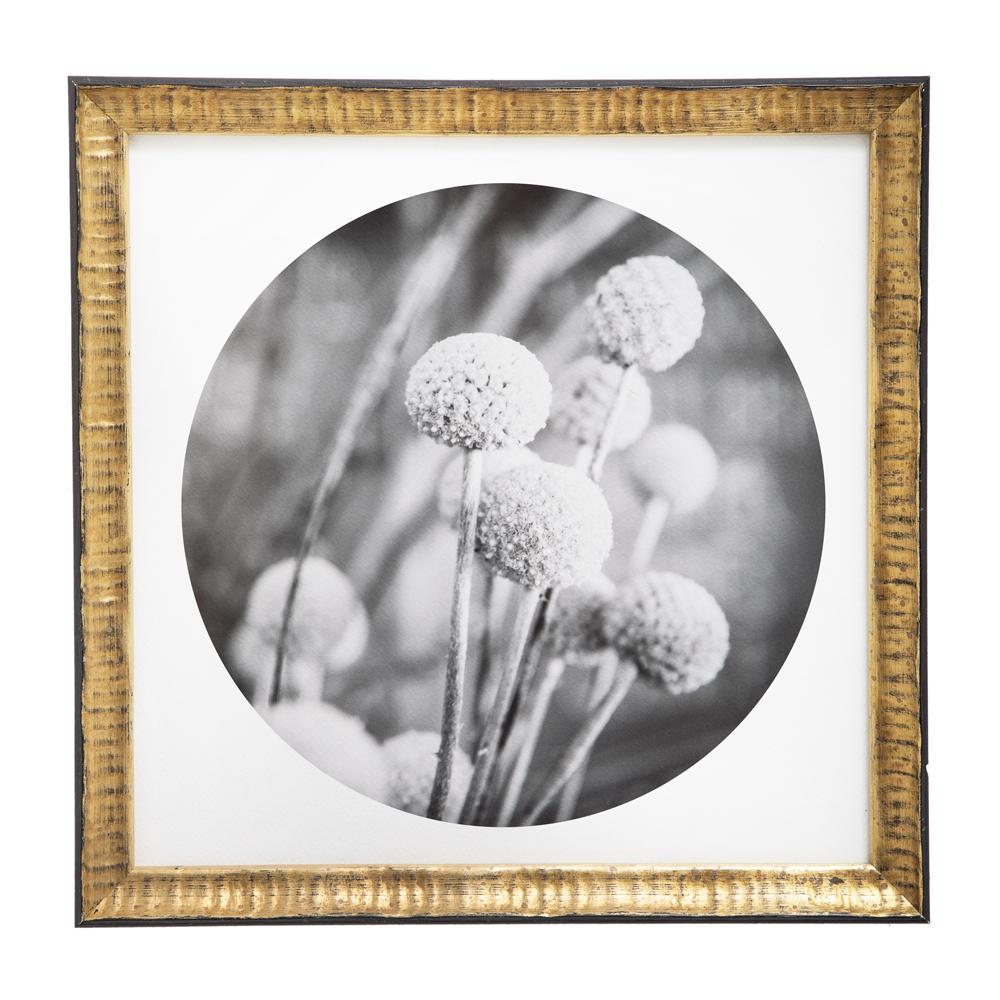 0984 (A+D) Flower Circle Gold E
