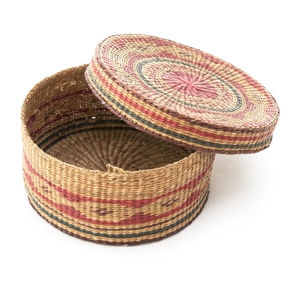 Multi Woven Round Box (A+D)