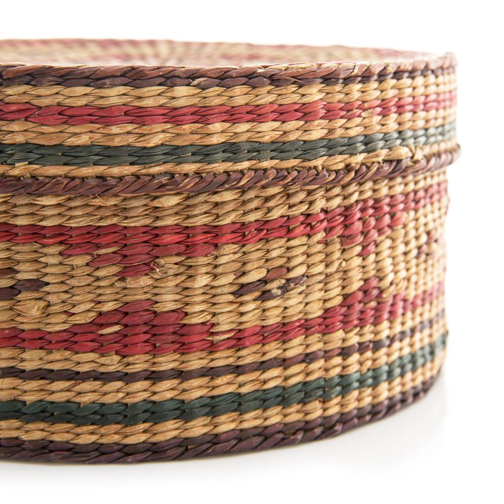 Multi Woven Round Box (A+D)