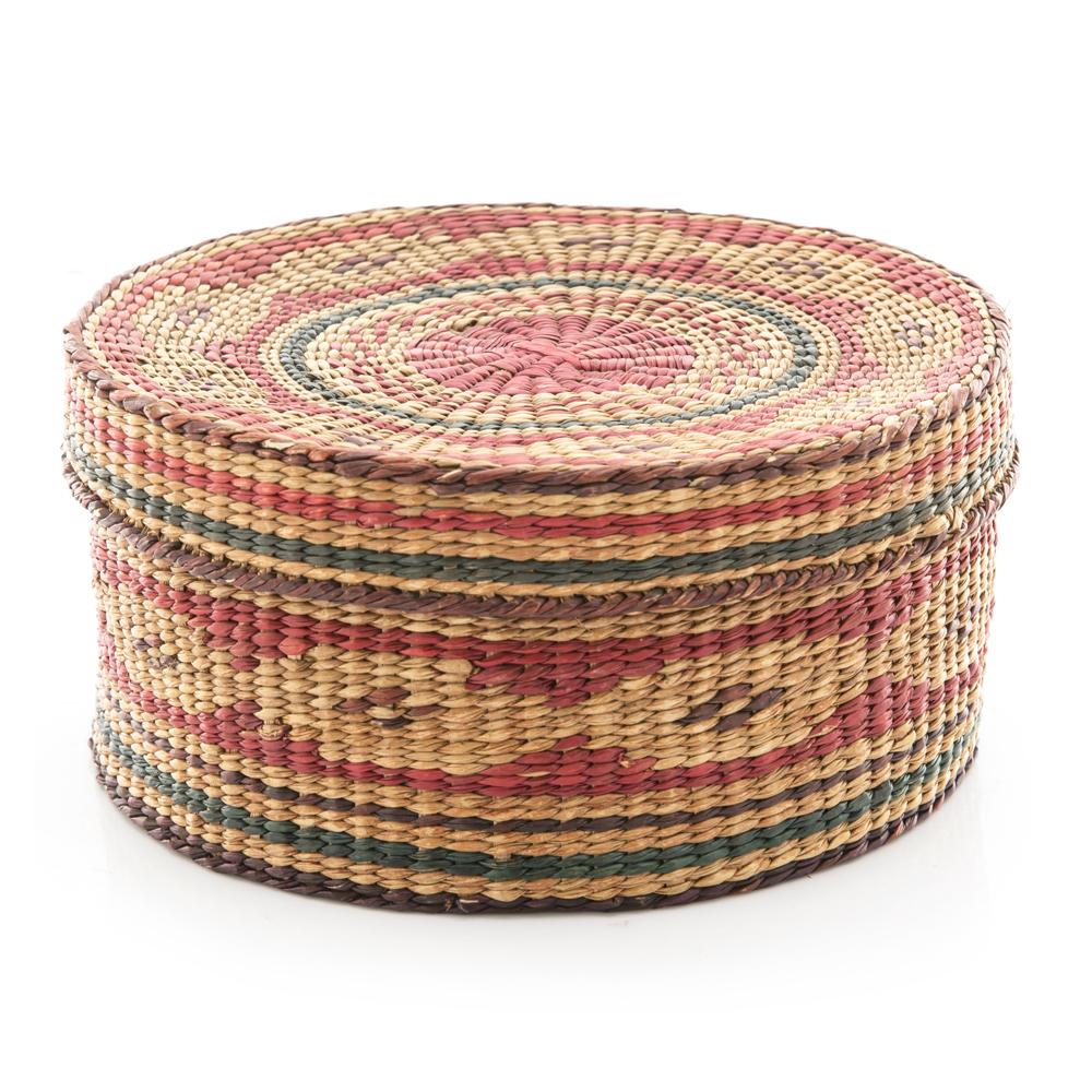 Multi Woven Round Box (A+D)
