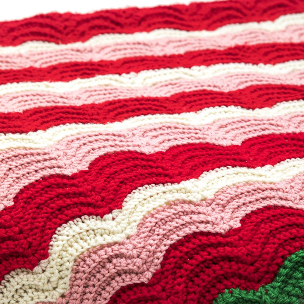 Strawberry Crochet Blanket