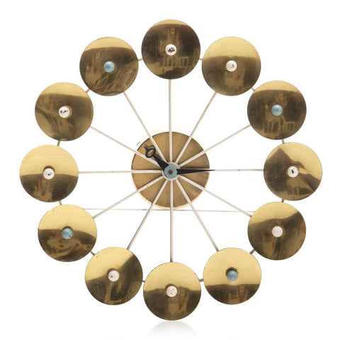 Lanshire 12 Discs Clock