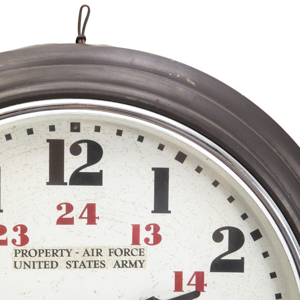 Post Telegraph Round Clock