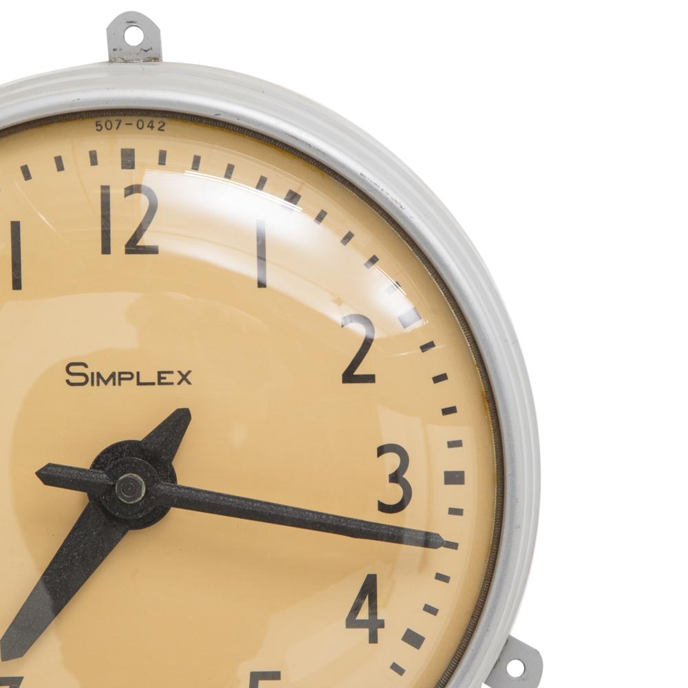 Simplex School Round Clock