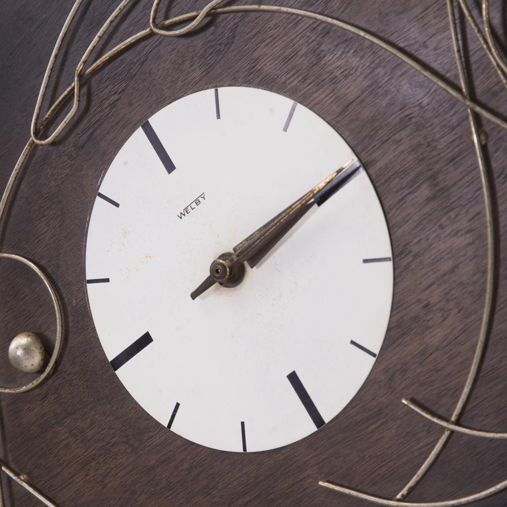 Wood Fish Motif Wall Clock