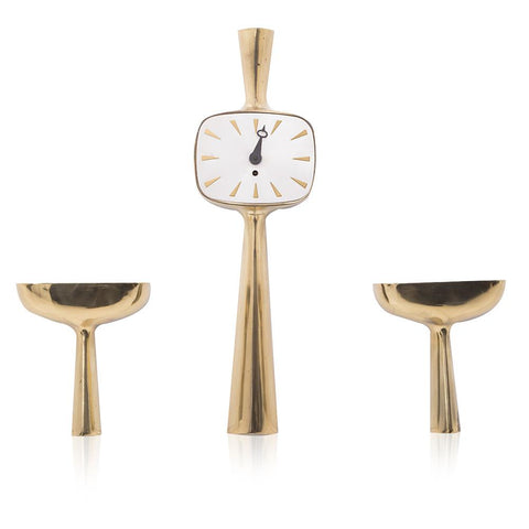 Westwood Chadwick Brass Wall Clock