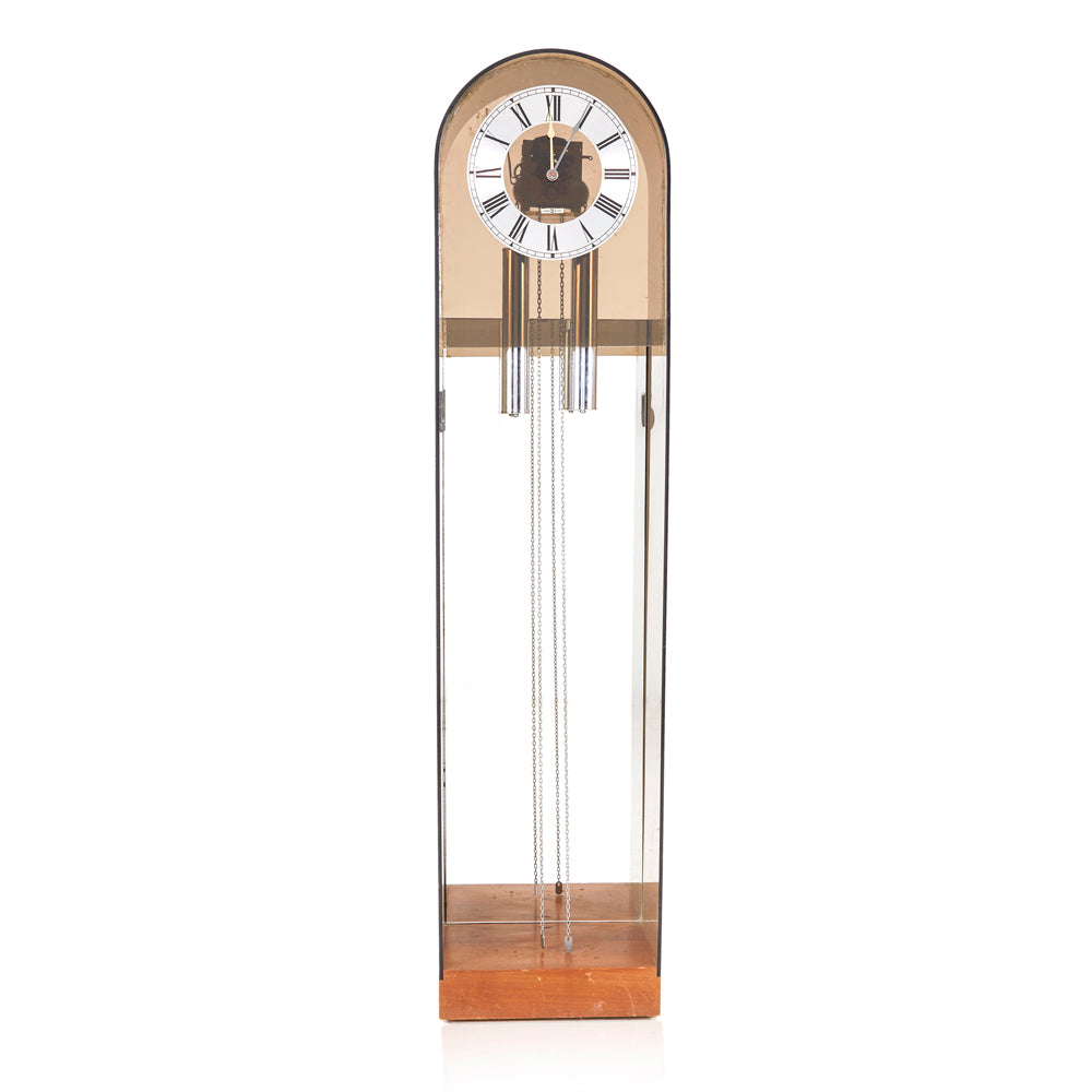 Chrome Chimes Standing Clock