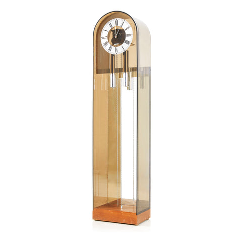 Chrome Chimes Standing Clock