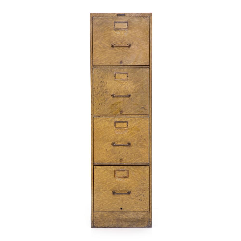 Four Drawer Metal Filing Cabinet