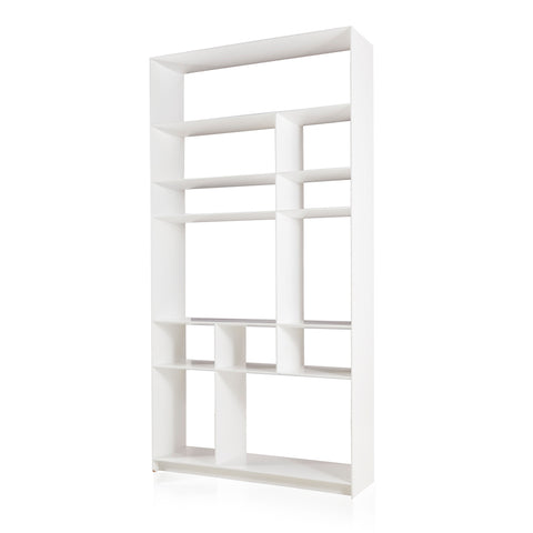 Modern White Markham Bookcase