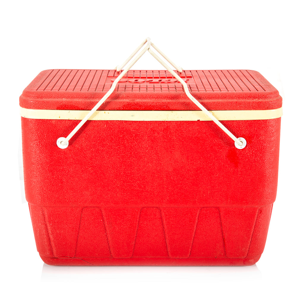 Red Igloo Cooler