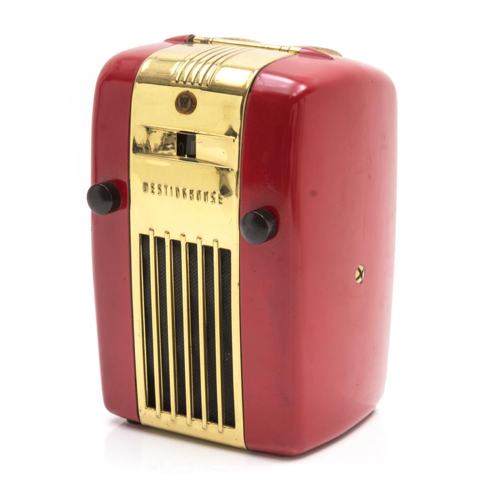Red & Brass Westinghouse Radio