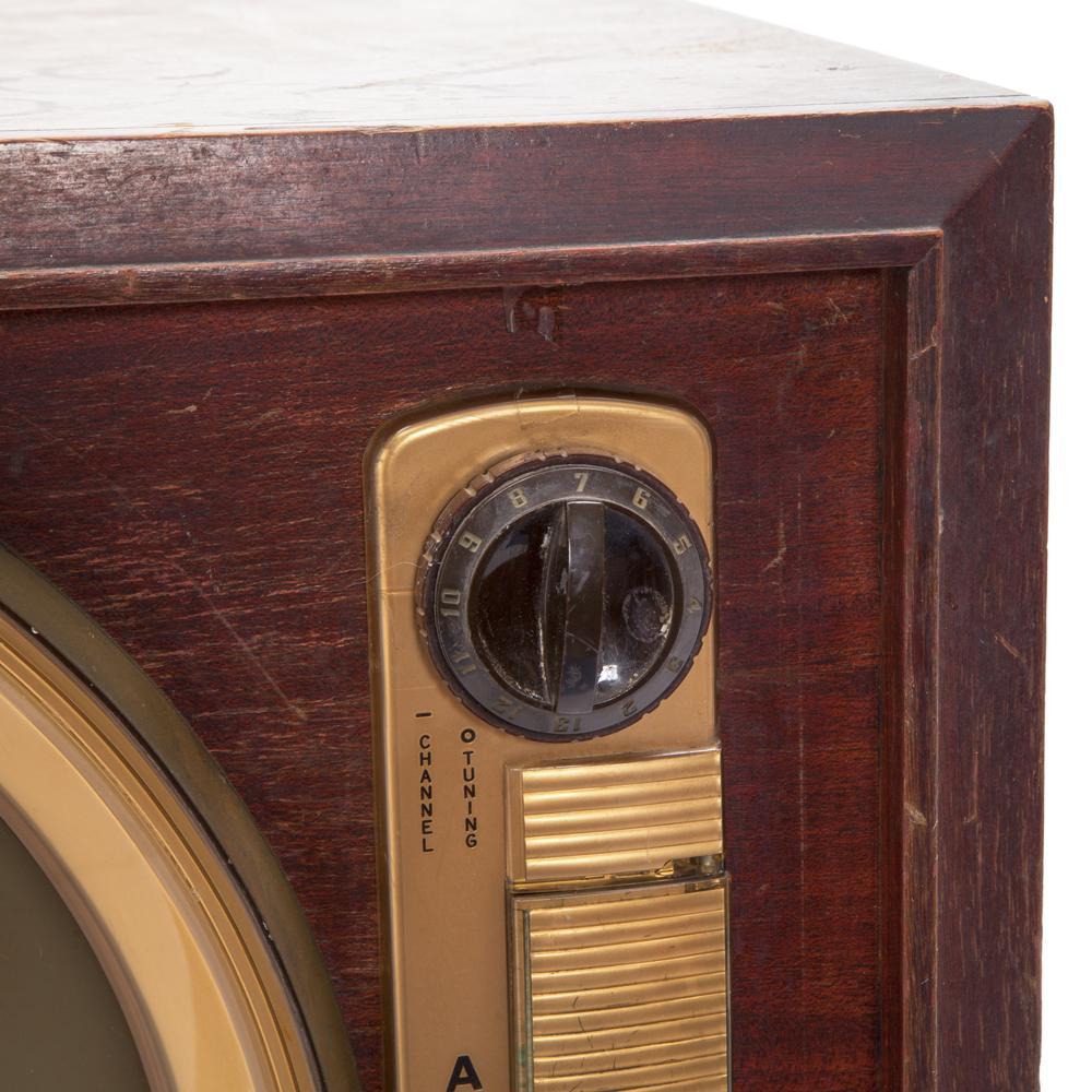Wood Admiral Antique Television Console