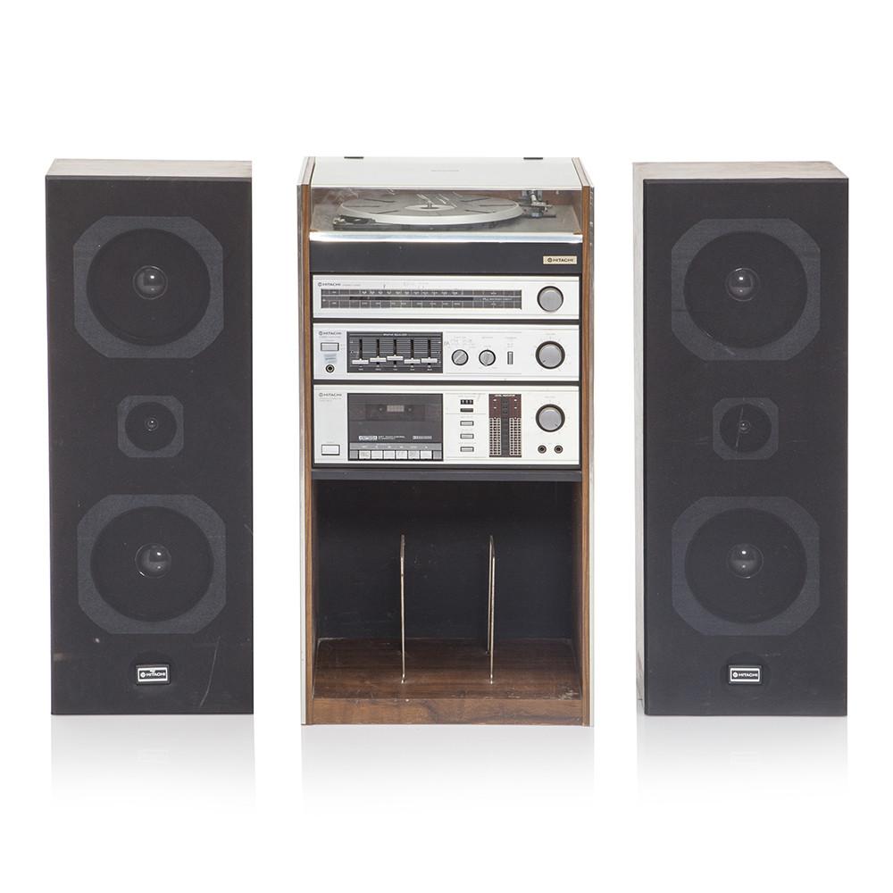 Hitachi Wood Stereo System