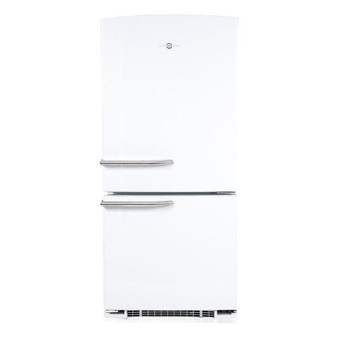 White GE Refrigerator