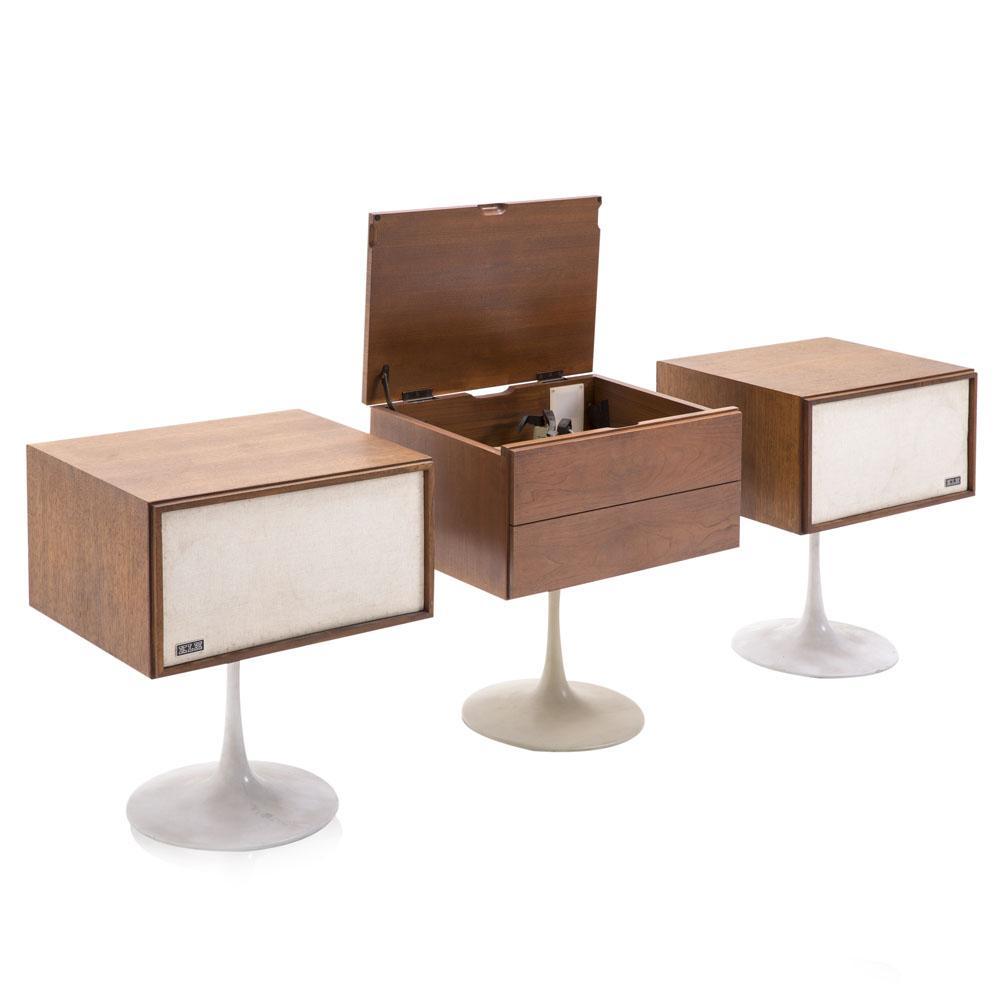 Empire 208 Tulip Base Stereo w 2 Matching Speakers