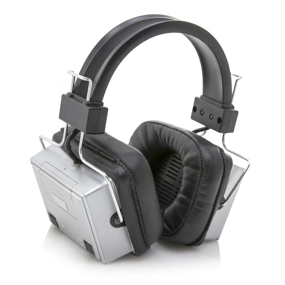 Sears Square Silver Headphones