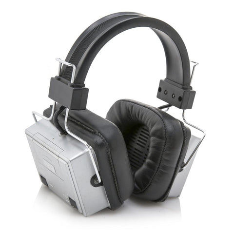 Sears Square Silver Headphones