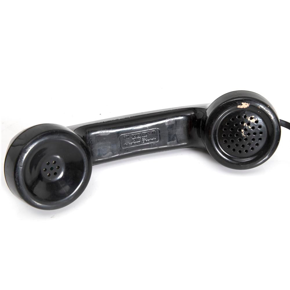 Black Five Line Rotary Telephone