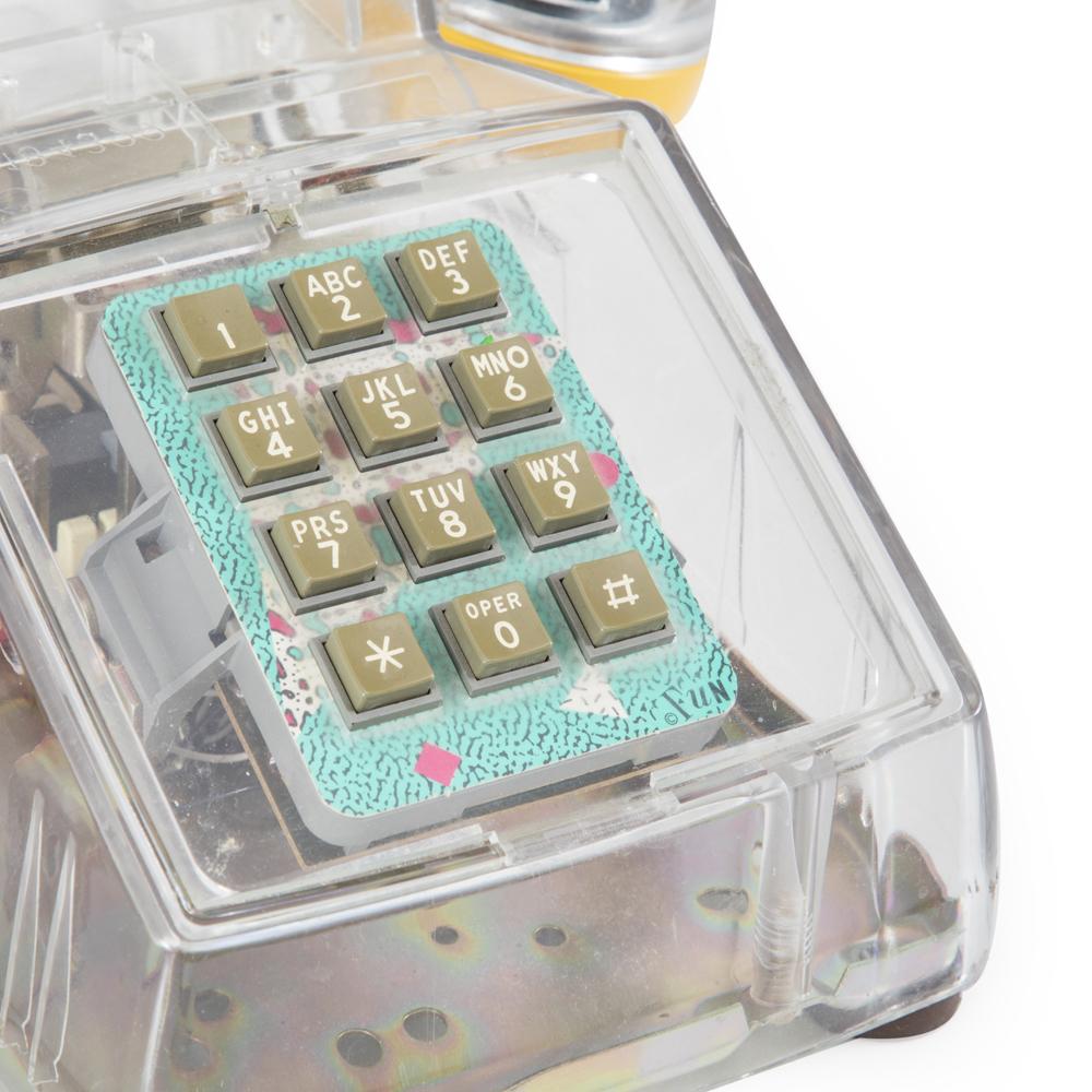 Clear & Colorful 90's Telephone