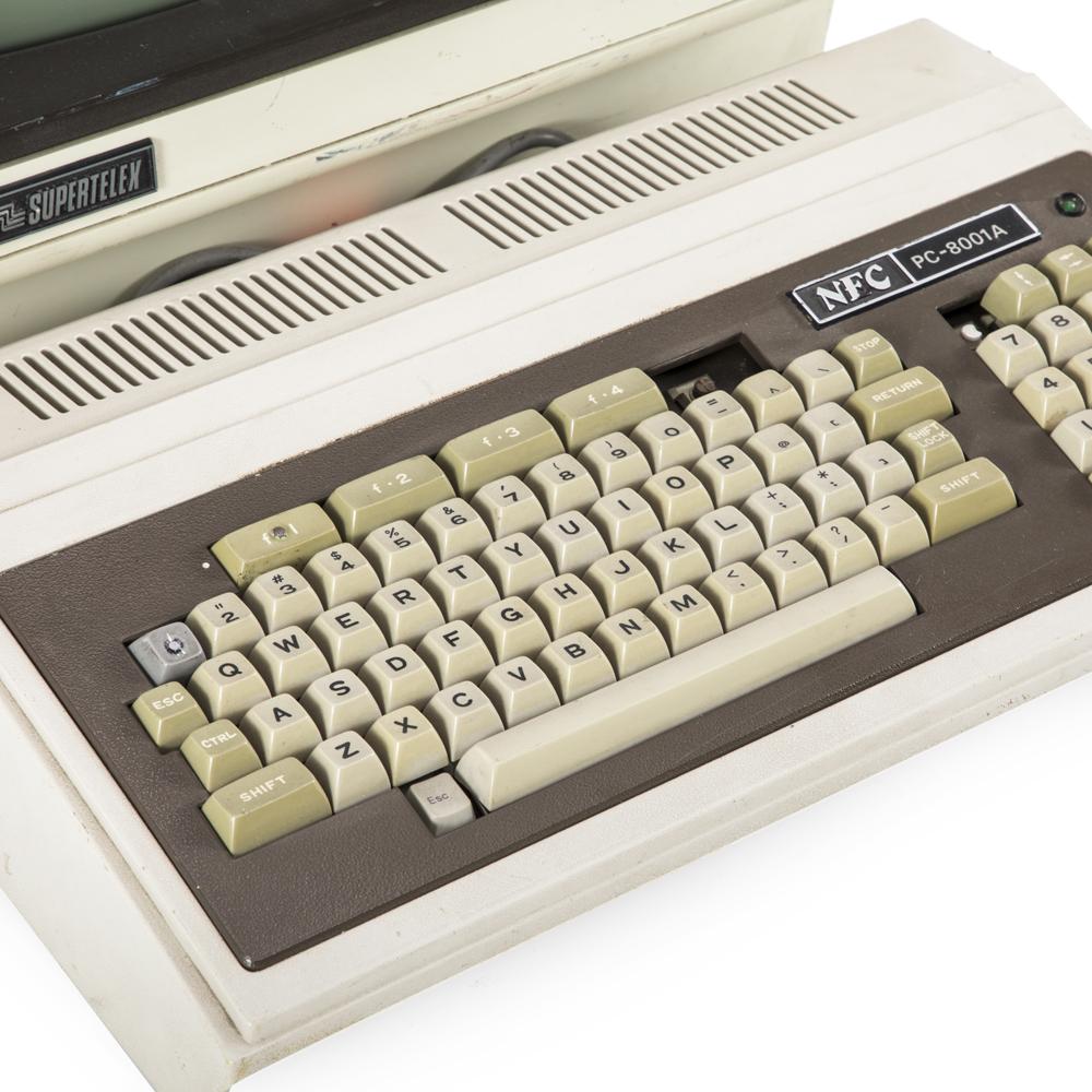 NFC Supertelex Computer and Keyboard