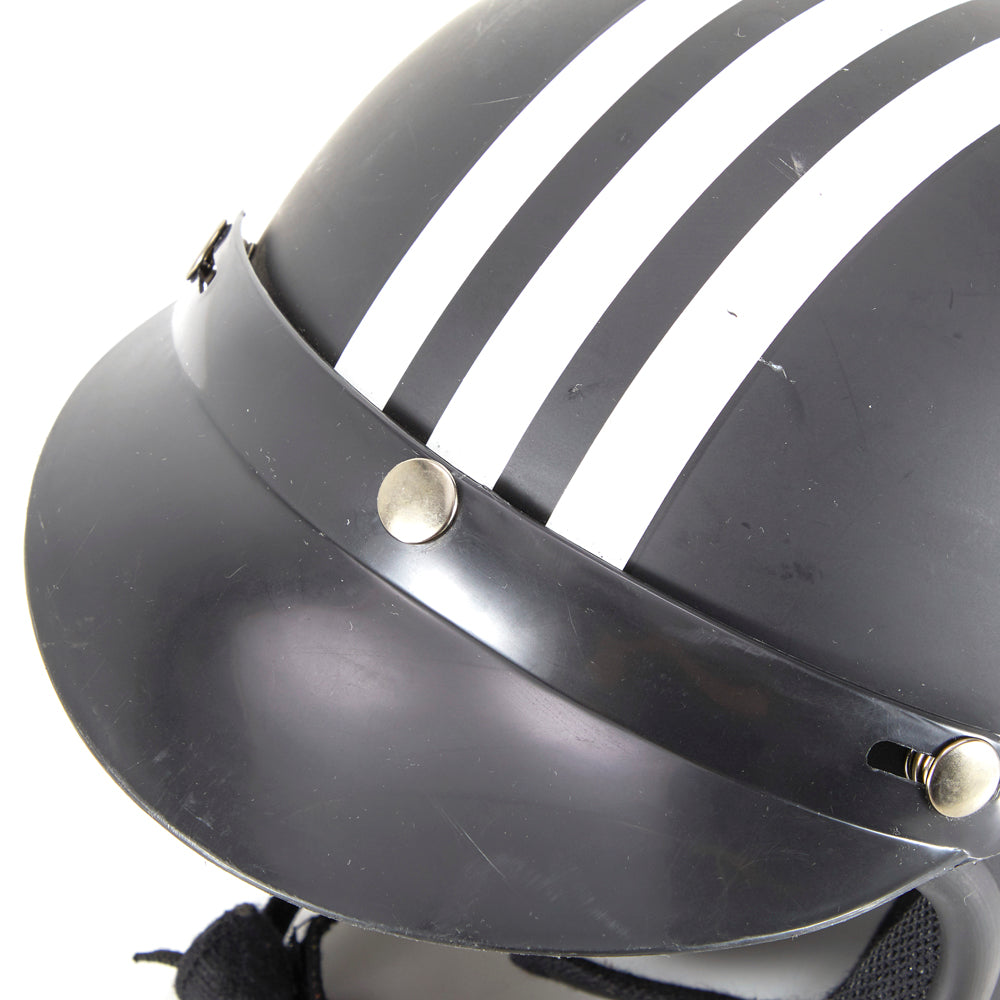 Black Motorcycle Helmet